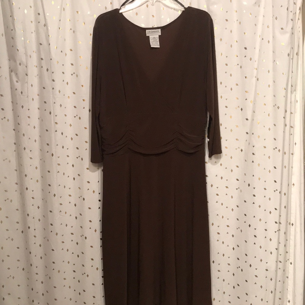 NWT brown dress